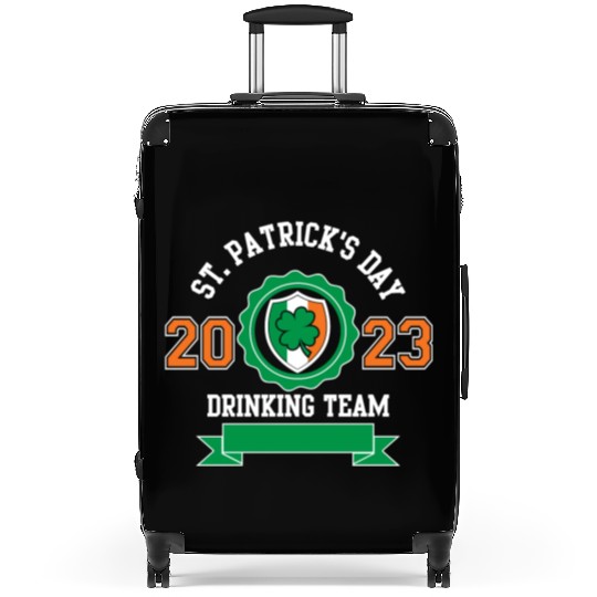 Funny St Patricks Day Drinking Team 2023 Irish Suitcases