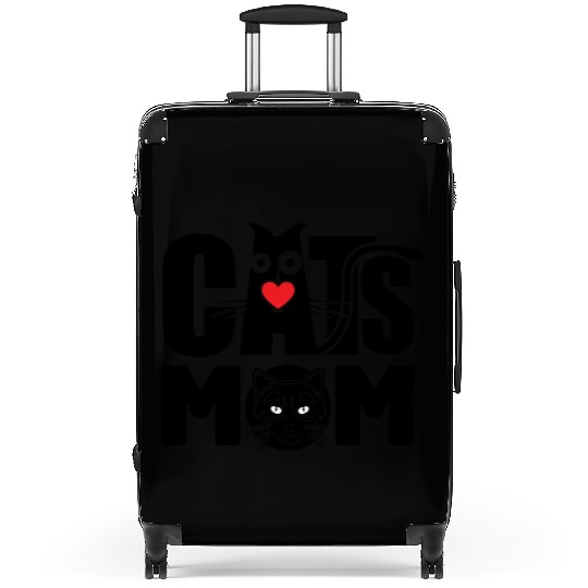 Cat Mom Suitcases