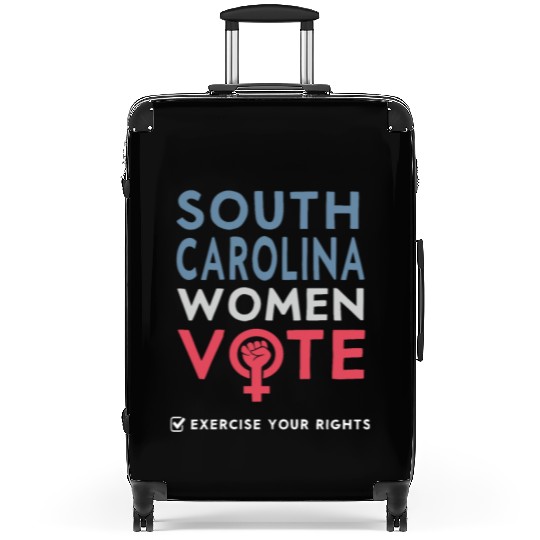 South Carolina Women Vote Voter 2022 Election Suitcases
