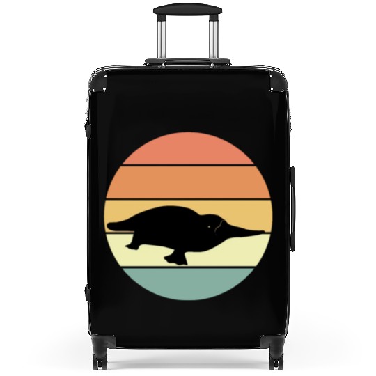 Retro Platypus Suitcases