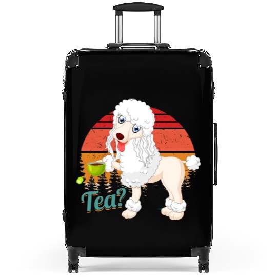 Dog Breed Tea? Poodle Suitcases