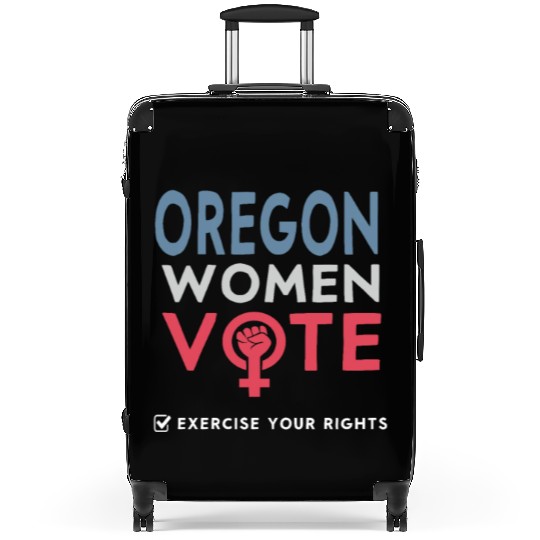 Oregon Women Vote Voter 2022 Election Feminist Suitcases