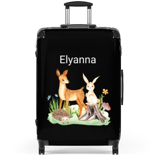 Animal deer rabbit hedgehog Elyanna Suitcases