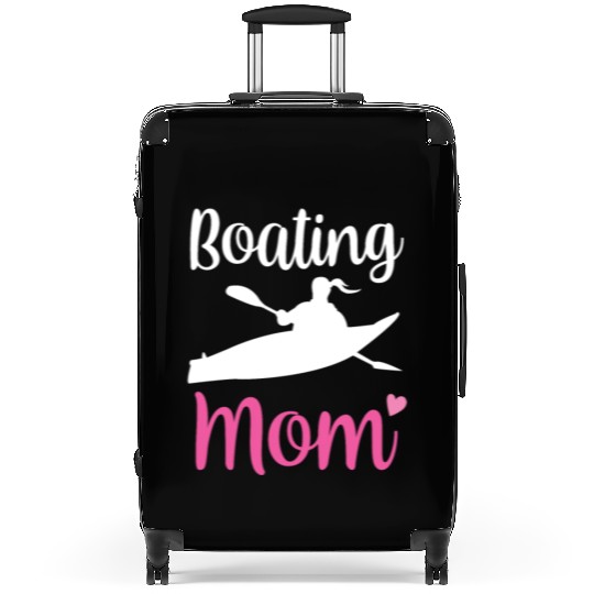 Boating Mom Kayak Ship Yacht Captain Boat Suitcases