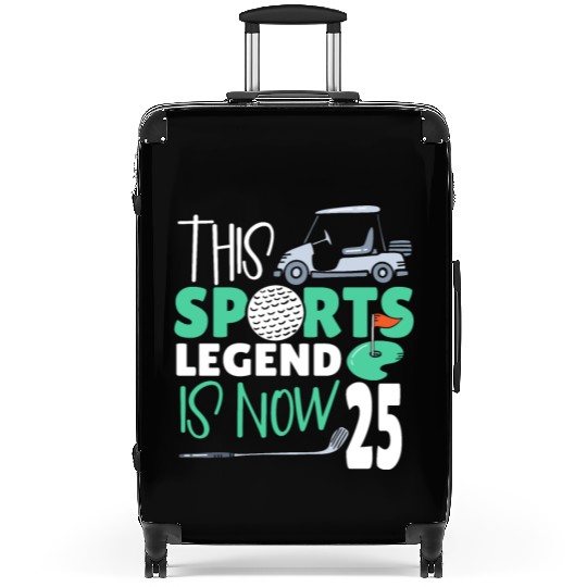 This Sports Legend Is Now 25, Golf Game 25th Suitcases