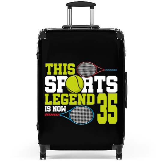 This Sports Legend Is Now 35, Tennis 35th Birthday Suitcases