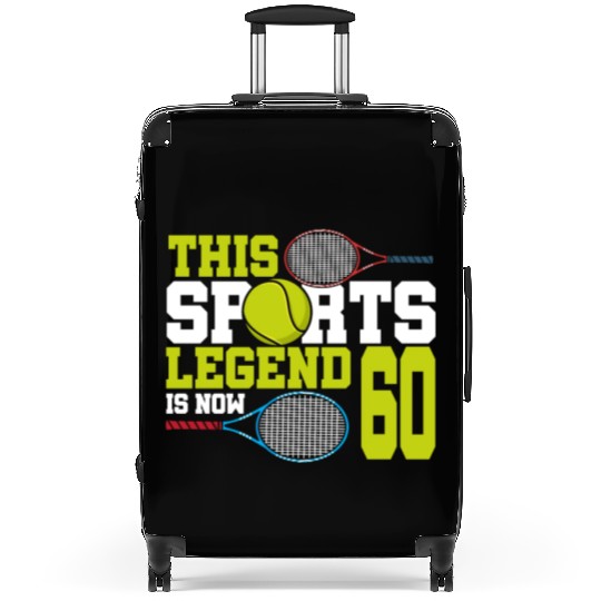 This Sports Legend Is Now 60, Tennis 60th Birthday Suitcases