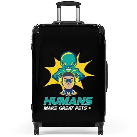 Alien Extraterrestrial Area 51 UFO Space Geek Gift Suitcases