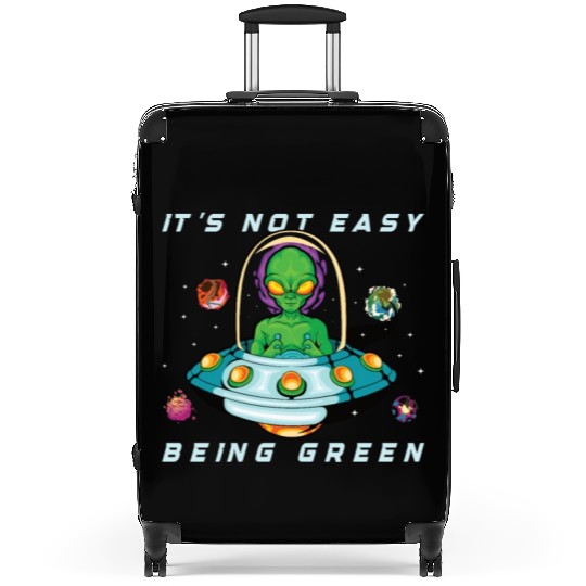 Alien Extraterrestrial Area 51 UFO Space Geek Gift Suitcases