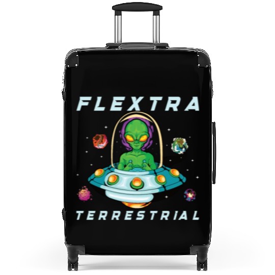 Alien Extraterrestrial Area 51 UFO Space Geek Gift Suitcases