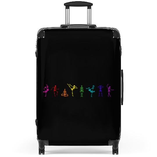 LGBTQA Halloween Skeletons. LGBTQIA Pride. Suitcases