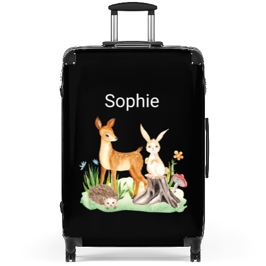Animal deer rabbit hedgehog Sophie Suitcases