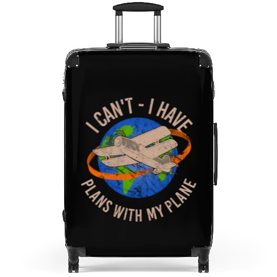 Airline Pilot Aviation Pun For a Corporate Pilot Suitcases