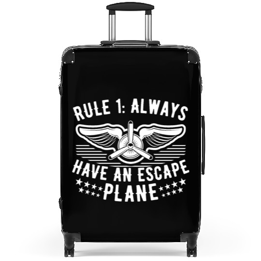 Airline Pilot Aviation Pun For a Corporate Pilot Suitcases