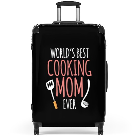 World's Best Cooking Mom Mommy Cook Mother Suitcases