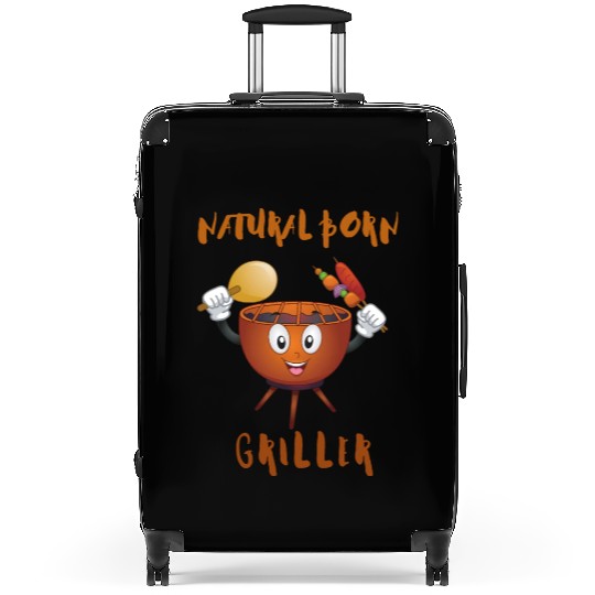 Natural Born Griller Suitcases