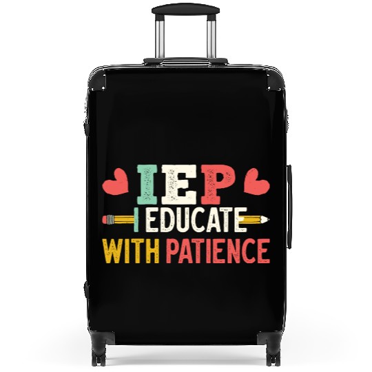 Encourage Progress Special Education Teacher Life Suitcases