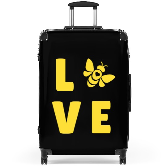 I Love Bees Save The Bees Lover Beekeeper Pullover Suitcases