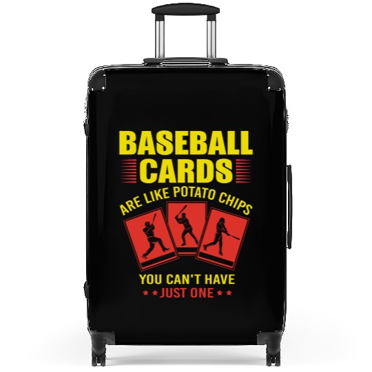 Baseball Card Collecting Funny Suitcases