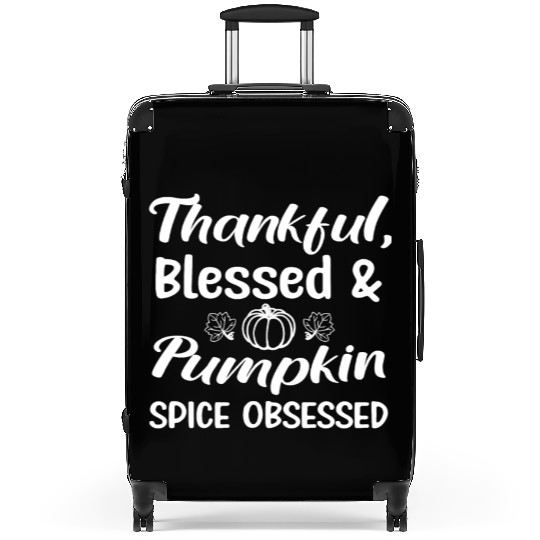 Pumpkin Spice Thanksgiving Suitcases