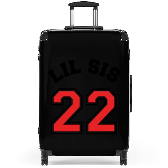 Lil Sis 2022 Little Sister Baby Family Birth Child Suitcases