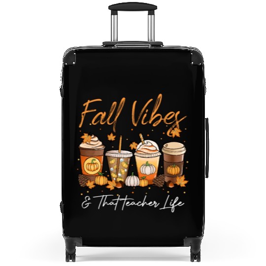 Fall Vibes & That Teacher Life Suitcases