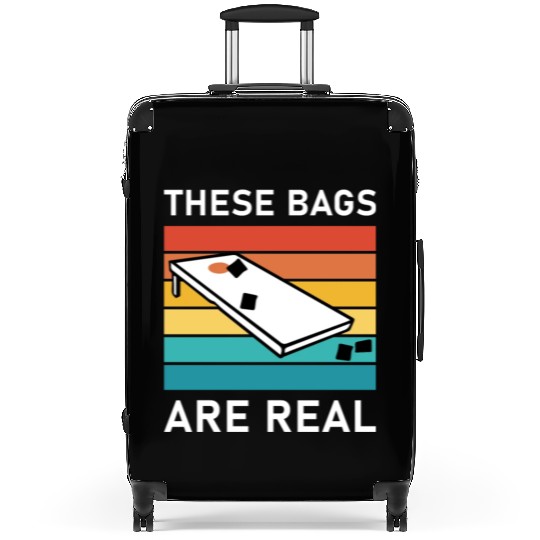 These Bags Are Real - Cornhole Suitcases