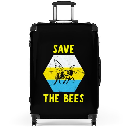 Save The Bees Retro Vintage Pullover Suitcases