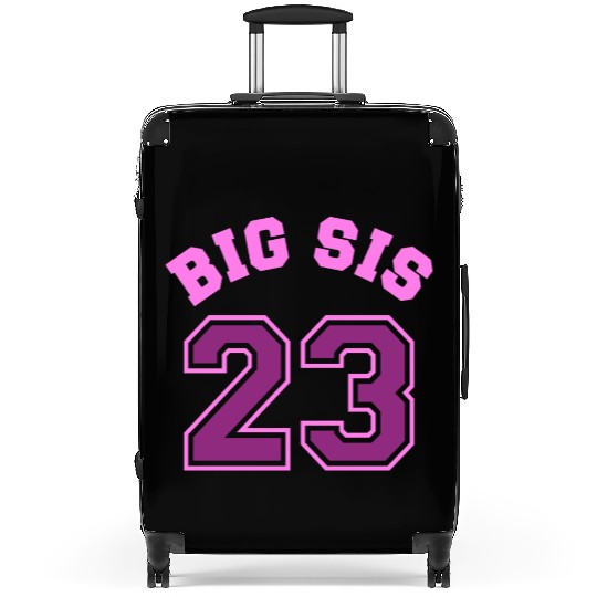 Big Sis 2023 - Big Sister Baby Family Birth Girl Suitcases