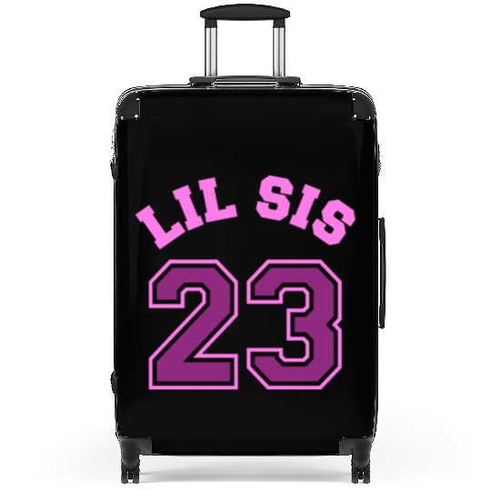 Lil Sis 2023 Little Sister Baby Family Birth Child Suitcases