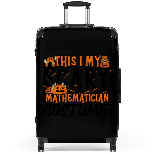 This is my scary mathematician costume - math Suitcases