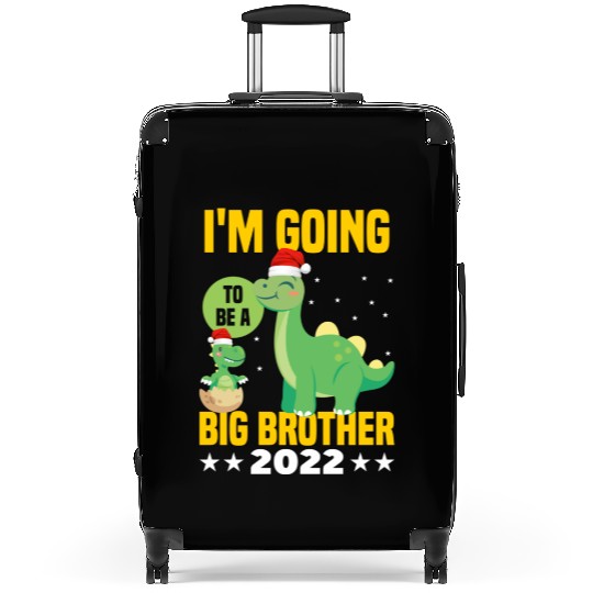 I m Going To Be A Big Brother In 2022 Funny Bro Suitcases