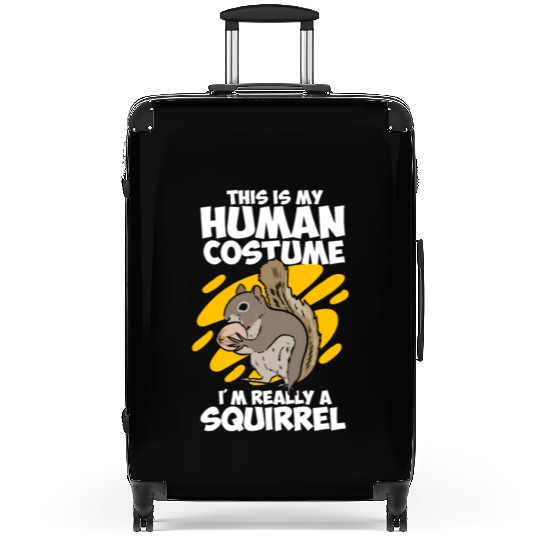 Cute Rodent Squirrels Squirrel Human Costume Suitcases