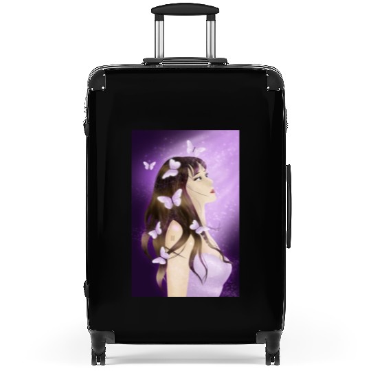BTS Butterfly Fan Girl Suitcases