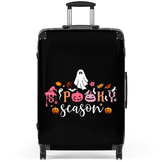 Funny Halloween Retro Spooky Season Suitcases