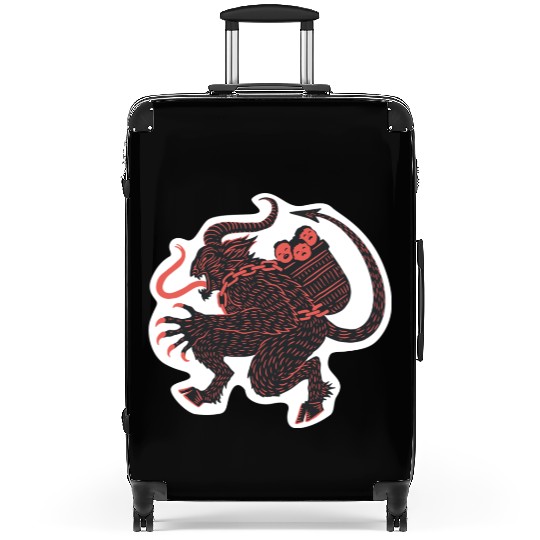krampus Suitcases