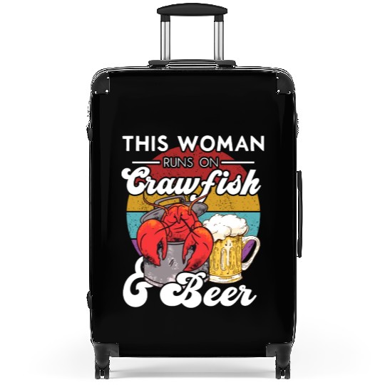 This Woman Runs on Crawfish and Beer, Cajun & Suitcases