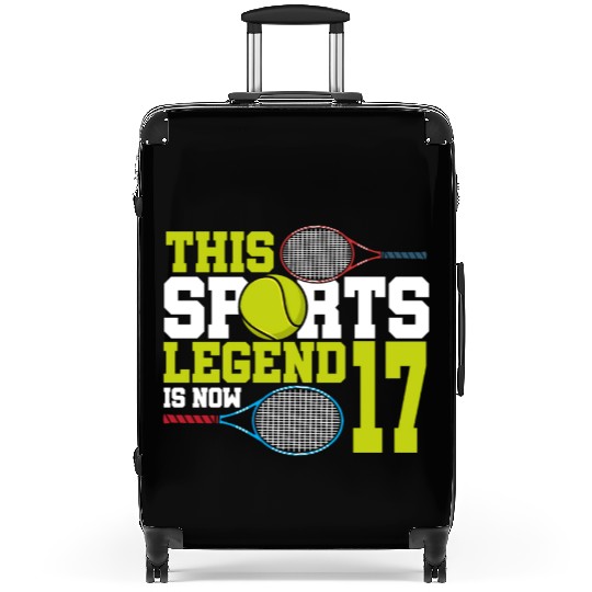 This Sports Legend Is Now 17, Tennis 17th Birthday Suitcases