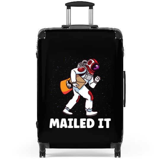 Postal Worker Mail Lady Mail Carrier Postal Space Suitcases