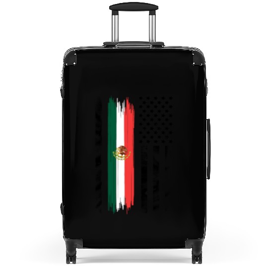 Mexican Pride Mexico Flag Suitcases