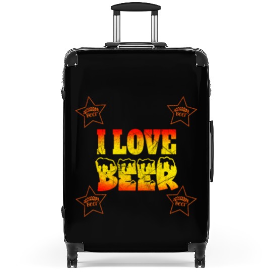 I love beer national beer lovers day Suitcases