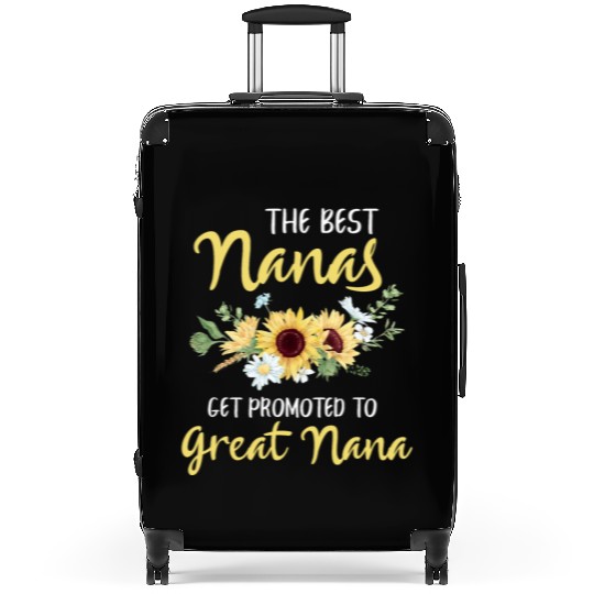 The Best Nanas Get Promoted To Great Nana New Grea Suitcases