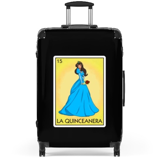 La Quinceanera Card Mexican Lottery Quinceanera Suitcases