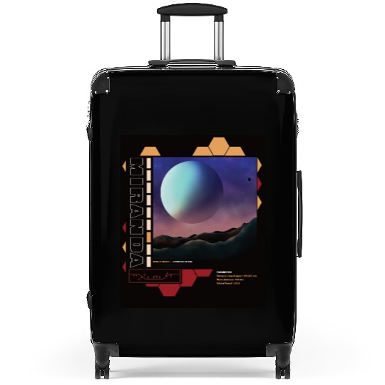 Space astronaut science planets astronomy design Suitcases
