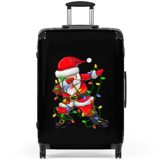 Dabbing Santa Suitcases for Boys Girls Christmas Tree