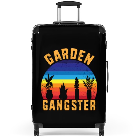 Funny Gardener Botanical Garden Gangster Suitcases