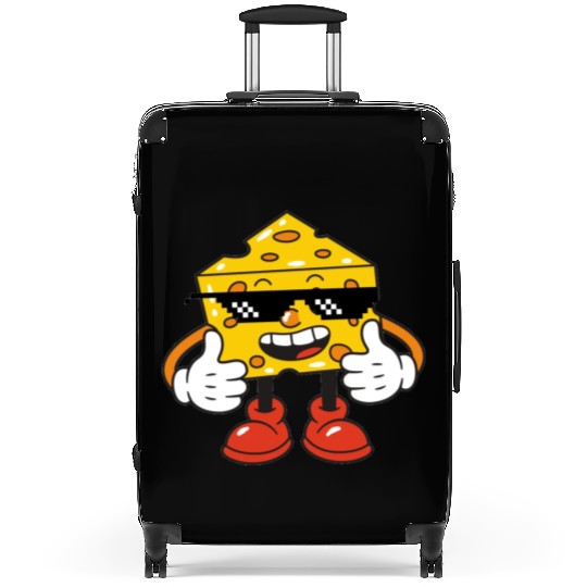 thug life cheese Suitcases