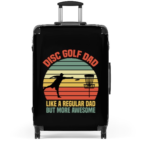 Disc Golf Dad, Disc Golf, Funny Golf Dad Gift Suitcases