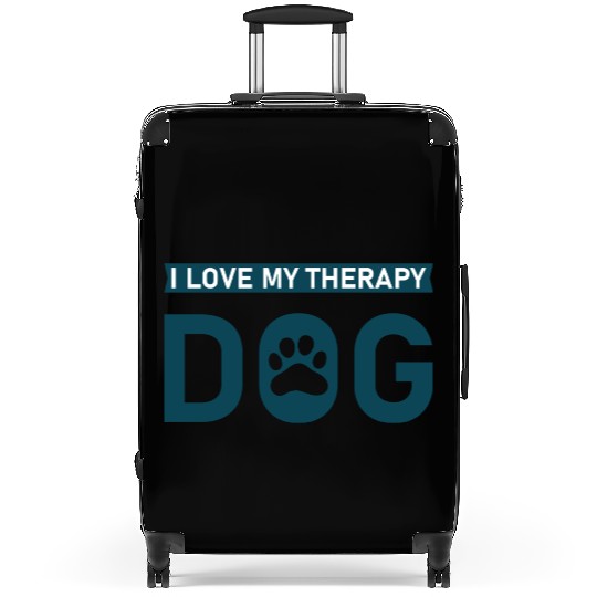 I love my Therapy Dog Suitcases