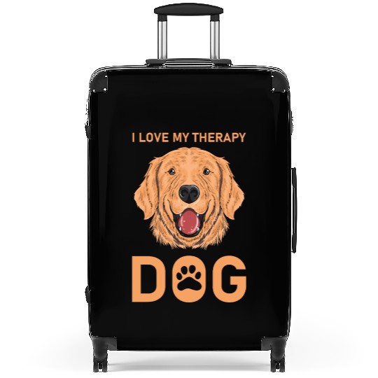 I love my Therapy Dog Suitcases